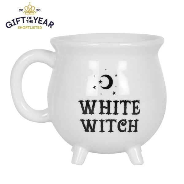 TAZZA CALDERONE WHITE WITCH