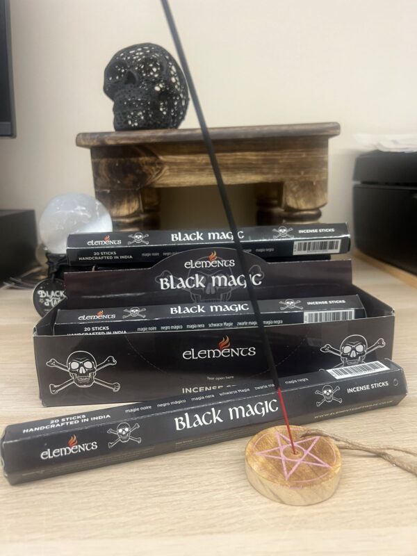 CONFEZIONE DA 20 BASTONCINI INCENSO BLACK MAGIC (OPIUM)